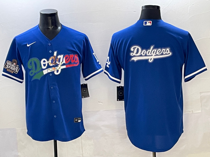 Men Los Angeles Dodgers blank blue Nike 2025 MLB All Star Jersey 0048